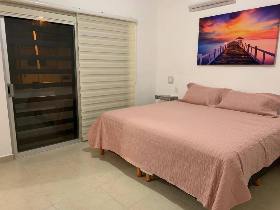 La Casa Del Arbol -4Bed 3 Bath Villa Puerto Morelos Bagian luar foto